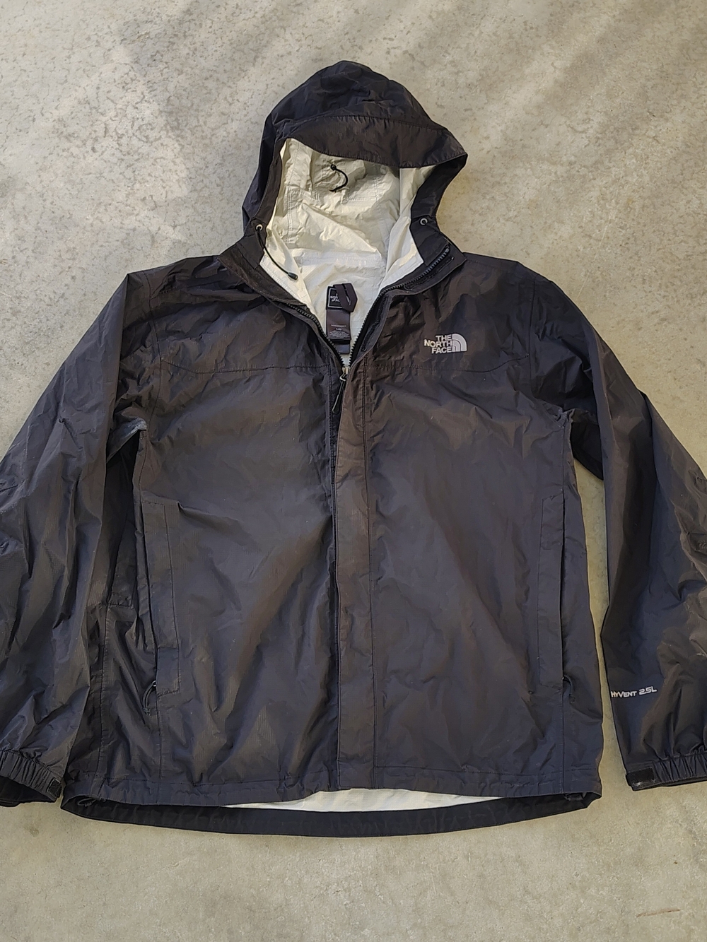 The North Face Men’s Black Waterproof Hooded Jacket